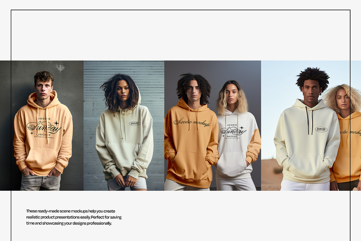 Hoodie Apparel Mockup Set, a Hoody Mockup by Mego-studio (Photo 5 of 10)