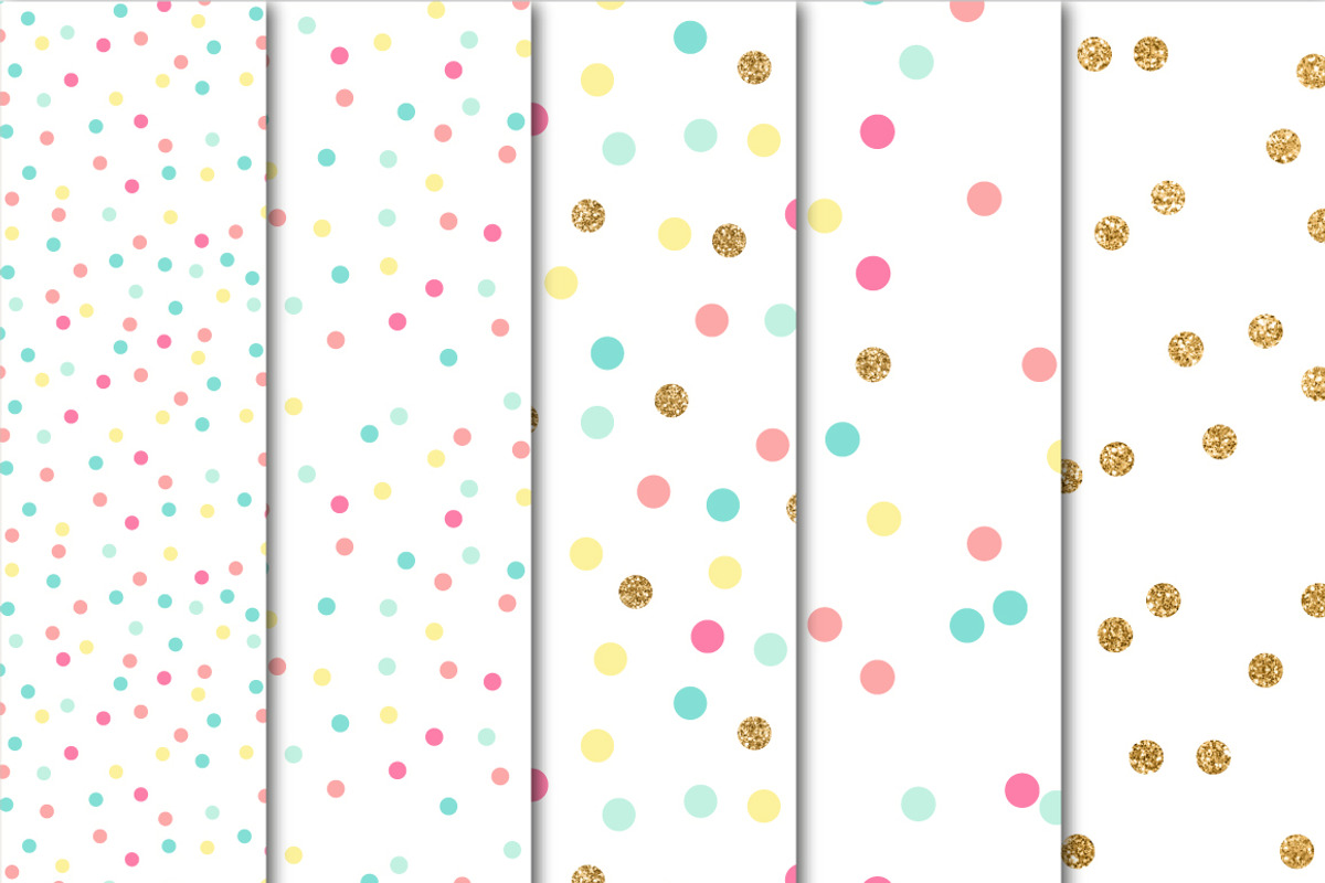 Digital Paper - Confetti II preview 2