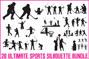 Ultimate Sports SVG Bundle, an Illustration by BIPLOB EXPERT (Thumbnail 1 of 21)