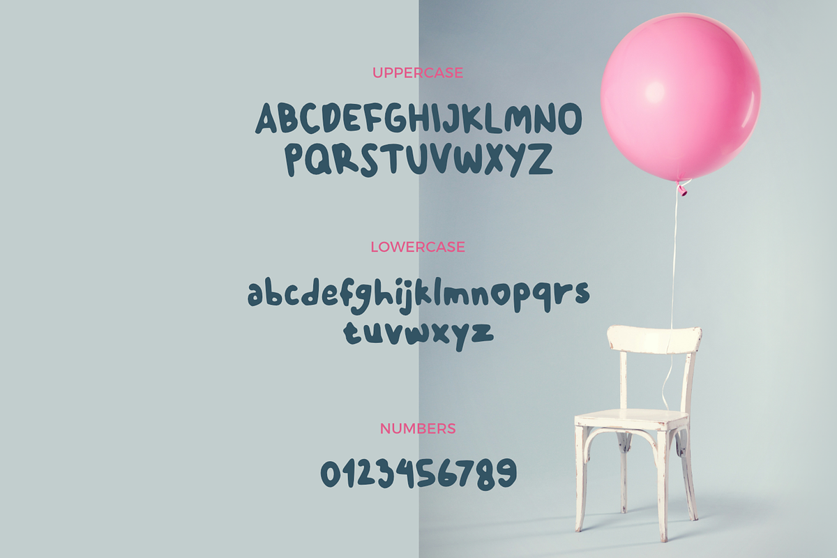 Quirkalo Kids Playful Display Font, a Sans Serif Font by mesuka (Photo 4 of 5)