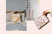 Blush & Ochre. Floral Patterns, a Pattern Graphic by PaperJamLab (Thumbnail 12 of 13)