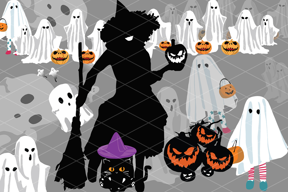 Halloween Clipart, an Object Graphic by Drawwell (Photo 5 of 5)