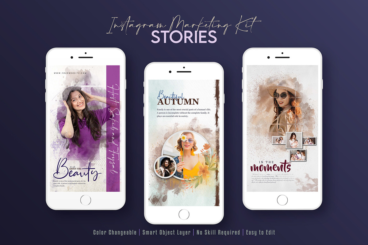 Photo Effect  Social Media Post Set, a Social Media Template by Creative_View (Photo 7 of 8)