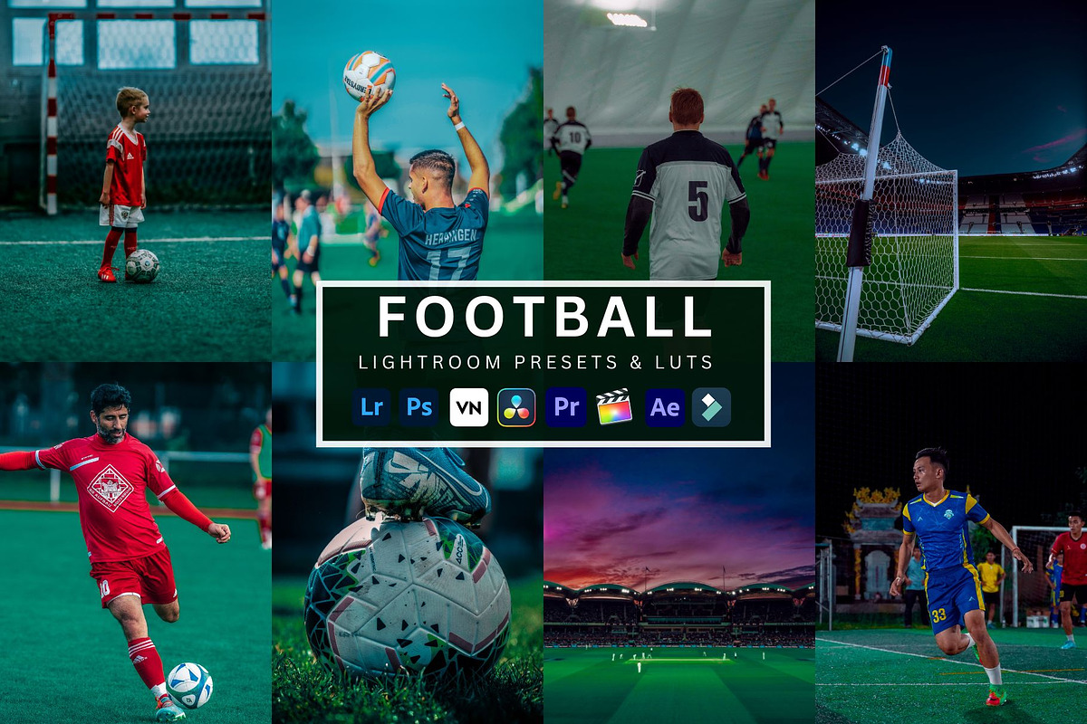 FootBall Lightroom Presets & Luts, a Preset Add-On by presetsroom (Photo 1 of 14)