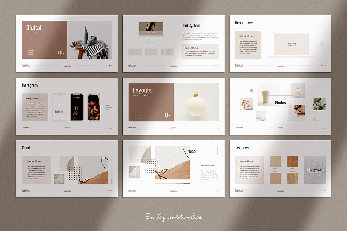 Brand Guidelines Template, a Presentation Template by TemplatesForest (Photo 5 of 6)
