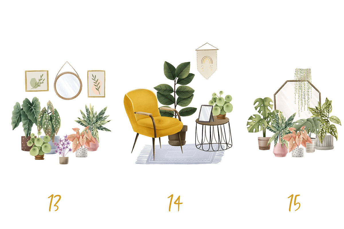 Cozy hygge home interior, a Decorative Illustration by the_myro (Photo 7 of 13)