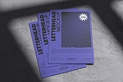 Letterhead Mockup, an Advertising Mockup by Rielismee (Thumbnail 5 of 5)