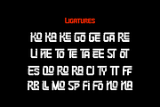Redline is Sans Serif Sport Font, a Sans Serif Font by Brown Cupple (Thumbnail 11 of 13)
