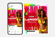 Summer Beach Events – Instagram PSD, a Social Media Template by studioflyers.com (Thumbnail 1 of 3)