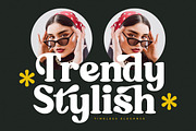 Mistys Relrica  Modern Retro Serif, a Serif Font by Letterena Studios (Thumbnail 10 of 15)