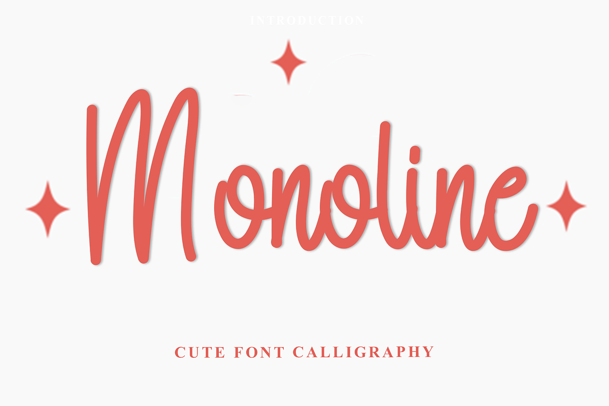 Monoline, a Handwritten Font by FreshTypeINK (Photo 1 of 7)
