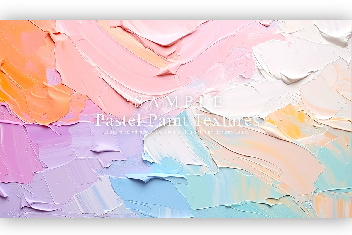 16 Pastel Paint Textures, a Texture Graphic by NOMO DESIGN (Photo 9 of 17)