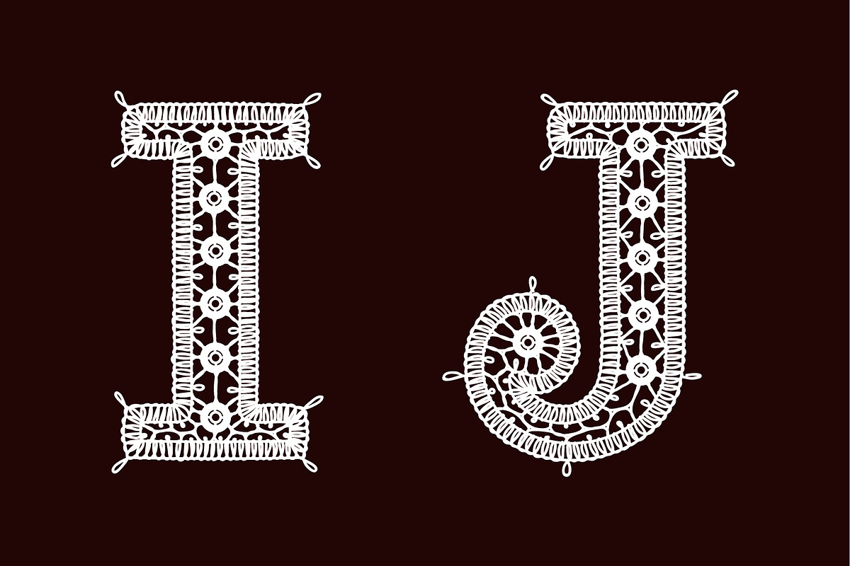 Lace alphabet., an Icon by Ajuga (Photo 5 of 10)
