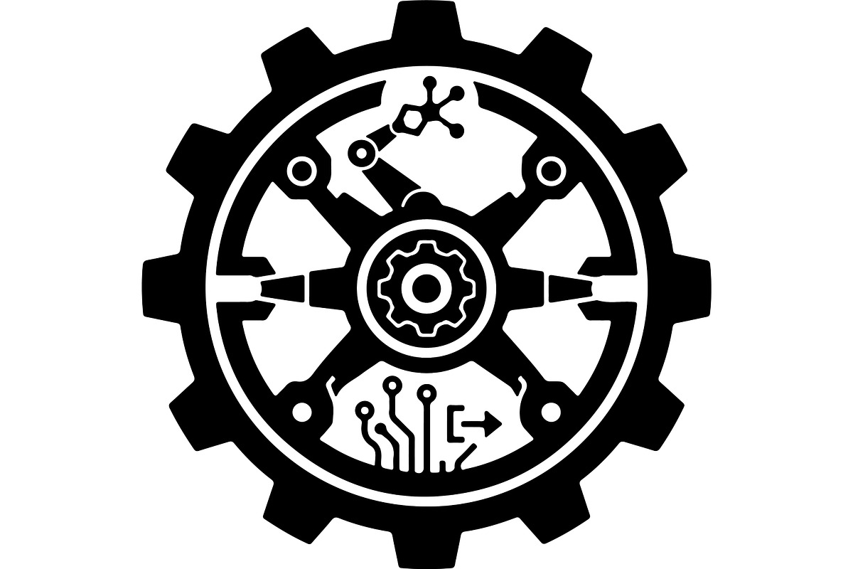 Gear and technology icons, a Technology Illustration by abu67222 (Photo 7 of 13)