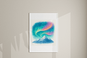 Aurora Borealis Clipart Set, a Decorative Illustration by Pati Charm Studio (Thumbnail 7 of 8)