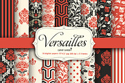 18 Versailles style papers + frames, a Pattern Graphic by CLIPART GARDEN (Thumbnail 1 of 5)