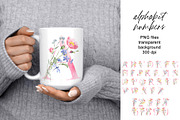 Wild flowers, butterflies, dragonfly, a Decorative Illustration by Larisa Maslova (Thumbnail 8 of 9)