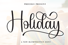 Holiday | Script Font