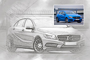 Pencil Photo Effect, a Layer Style Add-On by WudelMbois Studio (Thumbnail 2 of 3)