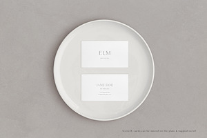 Elm - Business Card Mockup Kit