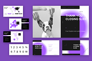 Purple Clash PowerPoint Template, a Presentation Template by chio.design - Khalay Chio (Thumbnail 7 of 7)