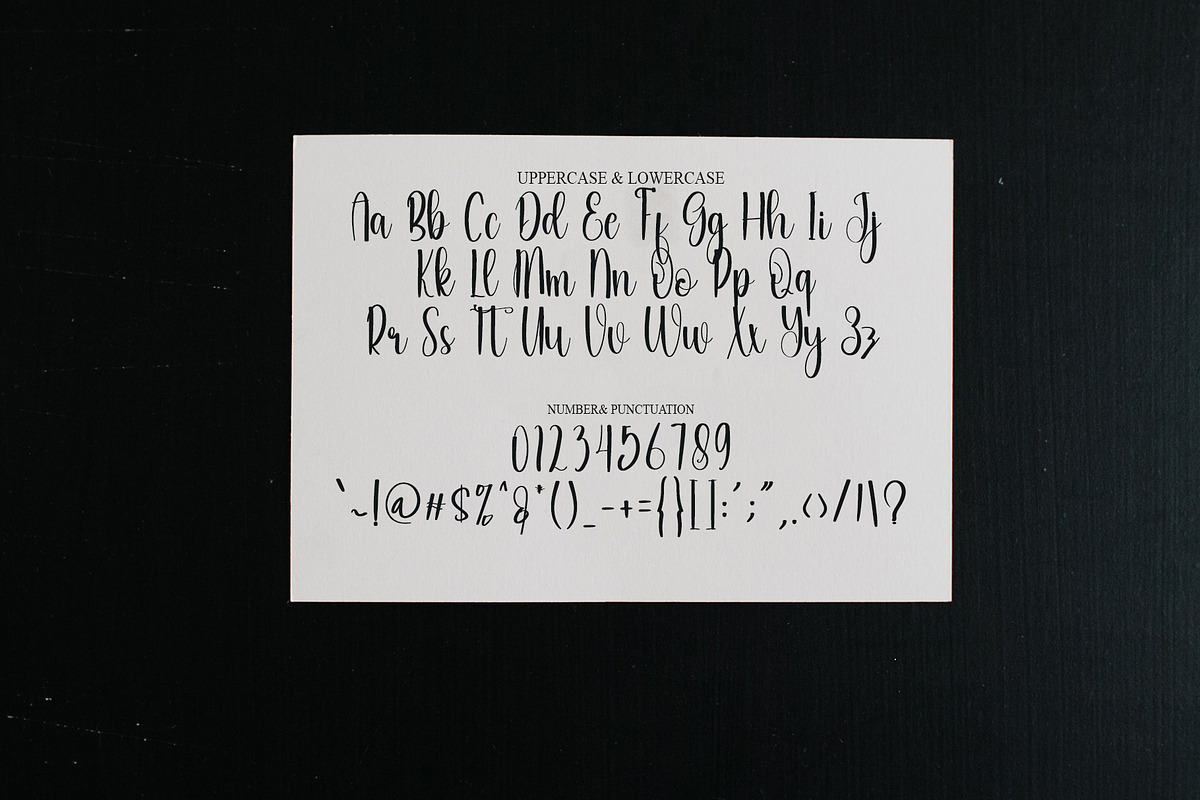 Grateful, a Handwritten Font by InermediaSTUDIO (Photo 5 of 6)