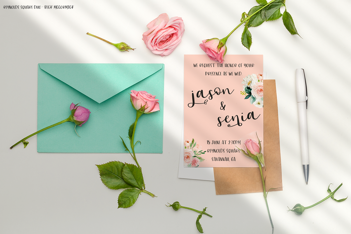 Reynolds Script and Sans Duo, a Script Font by Beck McCormick (Photo 2 of 11)