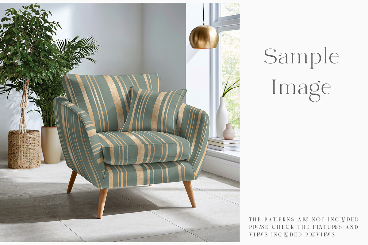 Armchair Upholstery Mockup, a Household Mockup by mock-ups (Photo 9 of 12)
