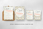 3 Fun Pattern Wedding Suite, an Invitation Template by BlueRobinDesignShop (Thumbnail 5 of 6)