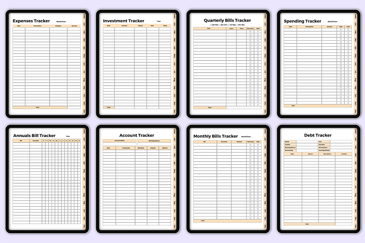 Digital 2025 Small Business Planner, a Stationery Template by Mustafiz (Photo 10 of 11)
