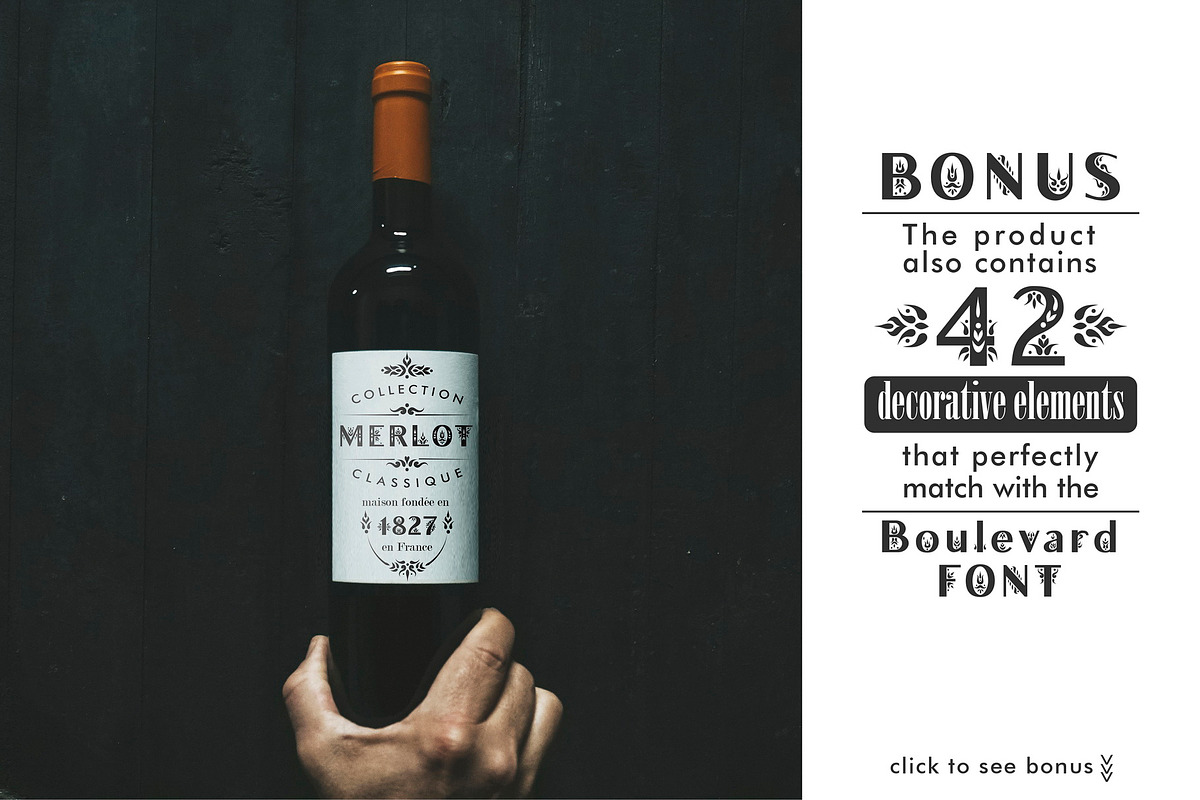 Boulevard - Sans Serif Font, a Sans Serif Font by Struvictory.art (Photo 9 of 10)