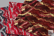 Red Marble Texture Granite Stone, a Pattern Graphic by Fine Purple Elephant (Thumbnail 4 of 5)