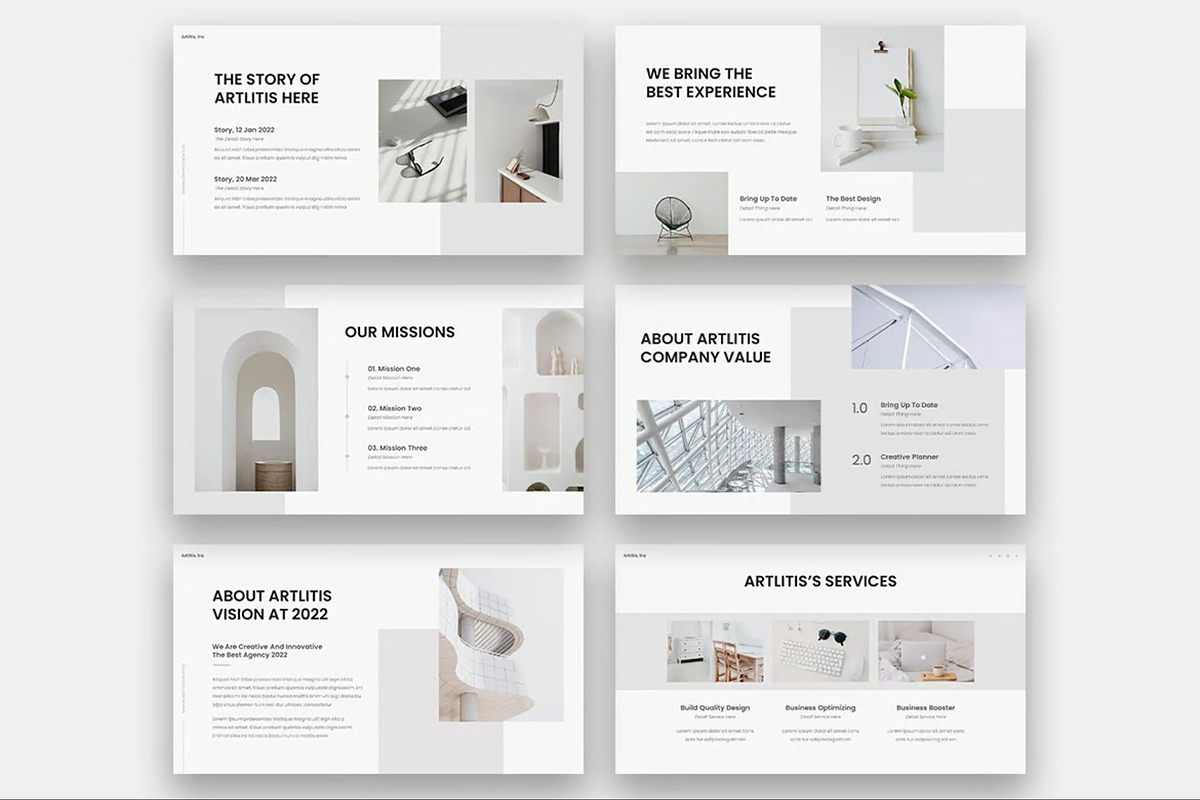 Artlitis - Minimalism Keynote, a Presentation Template by Fit-tee (Photo 2 of 6)