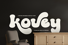 Kovey - Retro Display Font