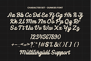 Dunkies, a Handwritten Font by zeenesia (Thumbnail 8 of 8)