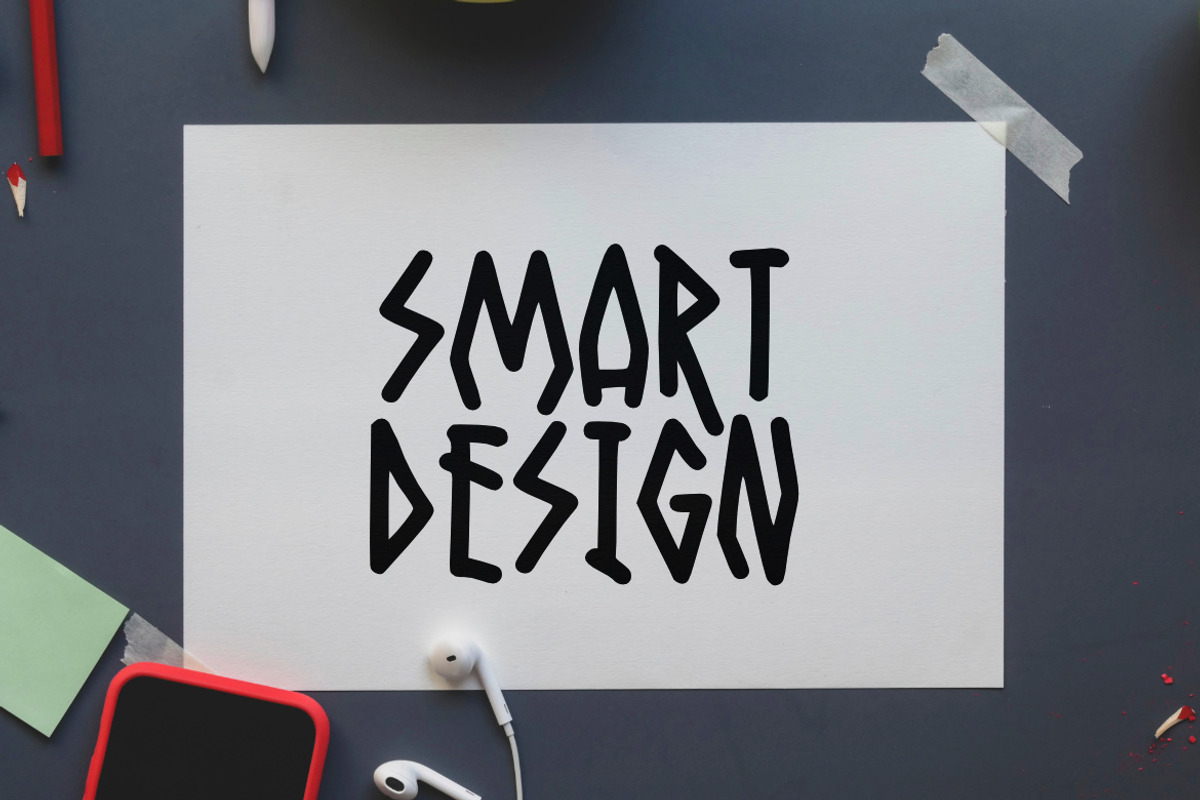 Kinema Font, a Sans Serif Font by YandiDesigns (Photo 4 of 4)