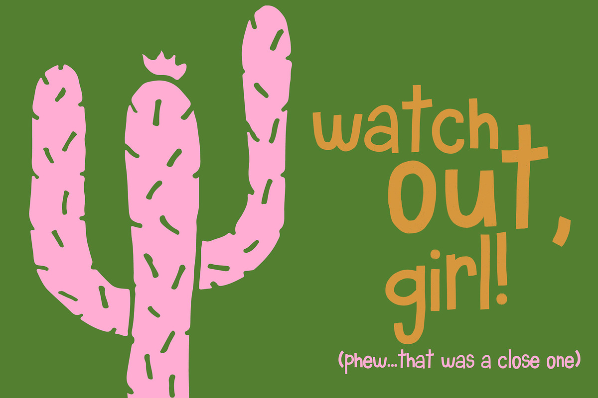 Brandi Girl Cute Handwritten Font, a Handwritten Font by Jodi Van der Kruik (Photo 4 of 10)