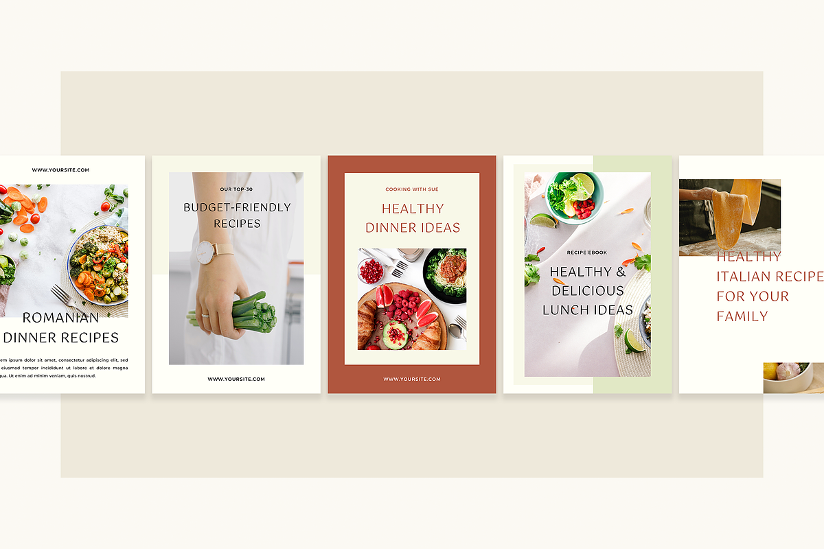 Cookbook Template | Canva, a Magazine Template by Ralony (Photo 5 of 10)