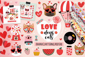 Love Dogs And Cats Collection