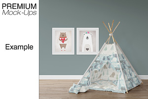 Kids Room - Wigwam Wall & Frames