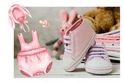 Watercolor Kids Toys & Clothes, an Object Illustration by MayaNavits (Thumbnail 16 of 17)
