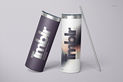 20oz Skinny Tumbler Mockup Set, a Cups & Container Mockup by creatsy5 (Thumbnail 8 of 11)