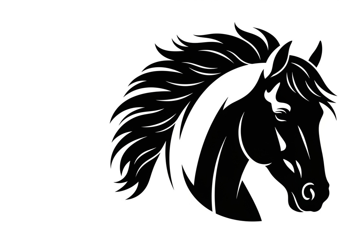 Elegant horse head wall decor design, an Illustration by Amazin_art (Photo 10 of 25)