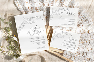 Card Mockup Bundle Wedding WBF