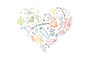 Camping doodles collection, a Food Illustration by airdynamic (Thumbnail 4 of 4)