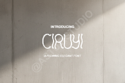 Ciruyi - Elegant High-Contrast Displ, a Font by Astuti Studio (Thumbnail 1 of 16)