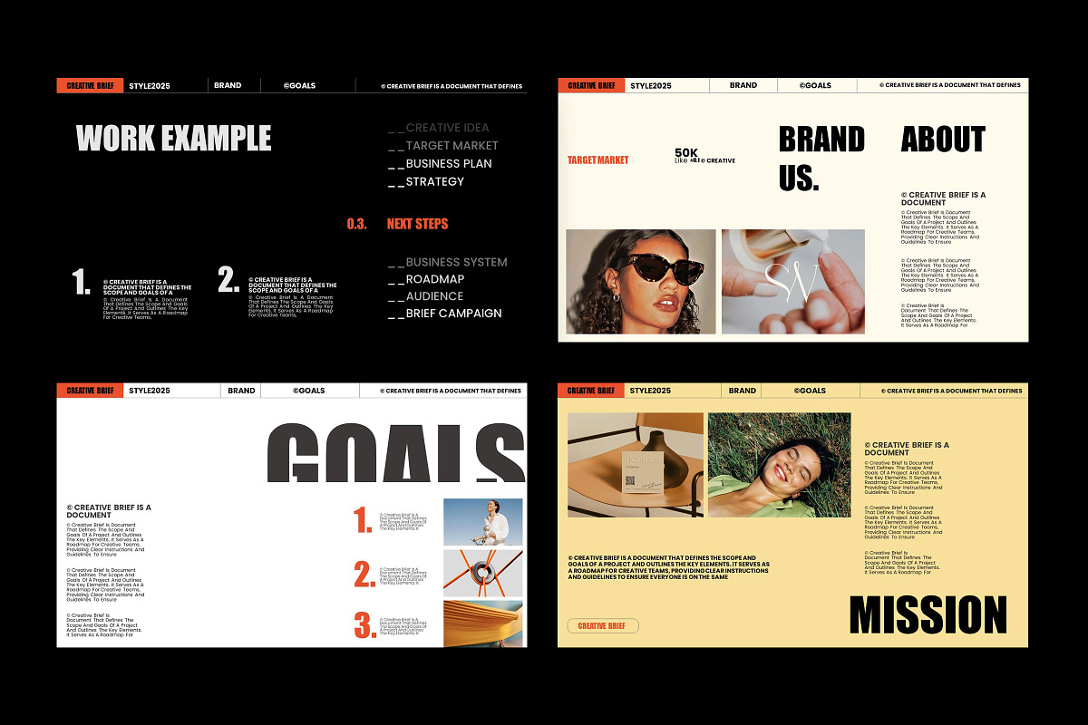 Brand Proposal Presentation Template, a Presentation Template by Studio Industry (Photo 4 of 10)