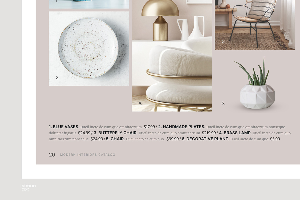 Product Catalog, a Brochure Template by Type Here Studio (Photo 17 of 20)