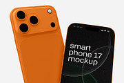 iPhone 17 Pro Max Mockup, a Product Mockup by graphypix (Thumbnail 1 of 4)