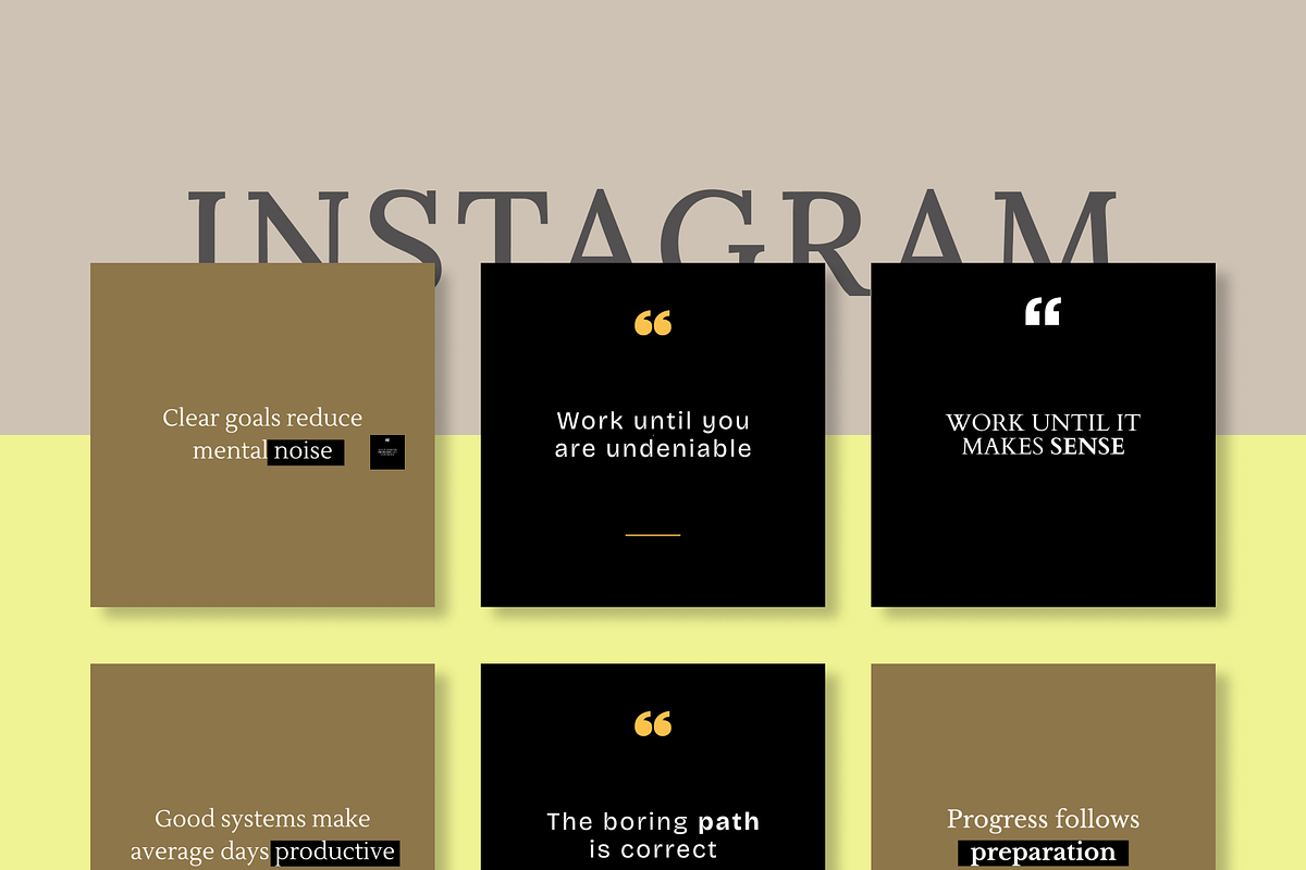 GROWTH MINDSET INSTAGRAM TEMPLATE, a Social Media Template by RB Boutique (Photo 6 of 9)